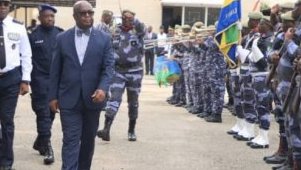 Sécurité-Police nationale&nbsp;: Adrien Nguéma Mba en visite dans les unités opérationnelles 