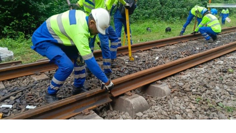 Sécurité ferroviaire : des rails de nouvelle génération installés sur l’axe Oyan-Ebel Abanga