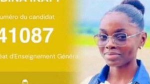 Baccalauréat 2026&nbsp;: décédée dans un accident avant les résultats, Odile Gercia Mbina Ikapi déclarée admissible