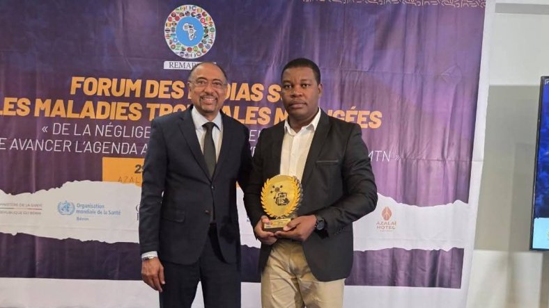 Brève/ Environnement/REMAPSEN AFRIQUE&nbsp;: Michaël Moukouangui obtient le Prix du meilleur journaliste africain en ligne dans le domaine environnemental