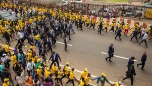 Gabon : le  Chef de l’État accueilli  comme un héros  après un séjour diplomatique aux États-Unis