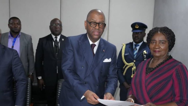 Brève/  Audience&nbsp;: Alexandre Barro Chambrier porteur d’un message du Président Oligui Nguéma à son homologue John Dramani Mahama 